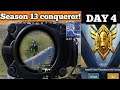 Day 4 - Best Close Range conqueror Gameplay | PUBG Mobile