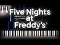 🎹 FULL Five Nights at Freddy's Soundtracks from FNaF 1,2,3 Piano Tutorial (Sheet Music + midi)