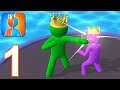 GIANT RUSH! - Walkthrough Gameplay Part 1 - INTRO (iOS Android)