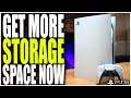 HOW TO GET MORE STORAGE SPACE ON YOUR PLAYSTATION 5! QUICK TIPS TO IMPROVE  YOUR PS5 STORAGE SPACE