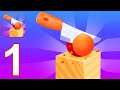 Knife Slicer - Gameplay Part 1 All Levels 1 - 10 (Android, iOS) #1