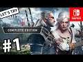 Let's Try The Witcher 3: Wild Hunt - Part 1 - Prologue & The Dream (Nintendo Switch)