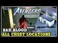 Marvel Avengers Game: Bad Blood All Chest Locations (Collectibles, Comics, Gear, Artifacts)