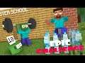 Monster School : GIRLS VS BOYS - STRONGEST MONSTERS EPIC CHALLENGE - Minecraft Animation