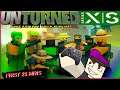 Unturned Xbox Series X | First 25 Mins | Blind Gameplay