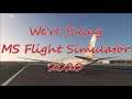 We're flying - MS Flight Simulator 2020