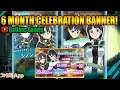 6 Month Celebration Banner and Social Media Campaign! SAO Alicization Rising Steel