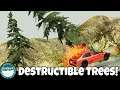BeamNG Drive - Destructible Trees!