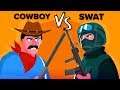 COWBOY vs SWAT - Who Would Win?