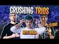 Crushing Trios with Ninja and Cloak!