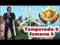 FORTNITE: DESAFÍOS de TEMPORADA 9 SEMANA 5 | Fortnite Battle Royale en Español