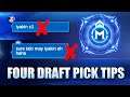 FOUR DRAFT PICK TIPS TO IMPROVE YOUR CHANCES OF WINNING