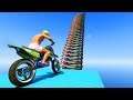 MEGA RAMP HUMAN MOTO !