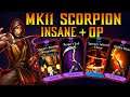 MK Mobile. MK11 Scorpion is Insanely Good. Best Shirai Ryu Tower Equipment. Scorpion Brutality