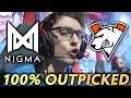 Nigma vs VP — OUTPICKED and OUTPLAYED on WePlay Major