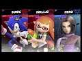 Super Smash Bros Ultimate Amiibo Fights  – Request #18636 Sonic & Inkling vs Lunimary