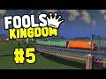 Transporting CARGO ON TRAINS in Cities Skylines Fools Kingdom #5