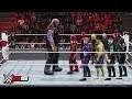 WWE 2K19 Giant Thanos vs Mini Avengers 10 Man Battle Royal Match!