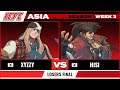 Xyzzy(Axl) vs Hisi (Sol) Losers Final ICFC GGST ASIA: Season 1 Week 3