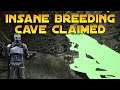 Building up our Insane Breeding Cave and Defending it | Ark PvP