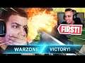 FAZE SWAGG reacts to his FIRST WIN on Warzone!