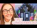 Sims 4 but I build a tiny gingerbread house