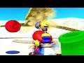 Super Mario Sunburn - Walkthrough Part 3 No Commentary Gameplay - Gelato Beach Full of Pipes