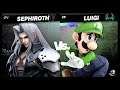 Super Smash Bros Ultimate Amiibo Fights – Sephiroth & Co #205 Sephiroth vs Luigi