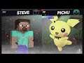 Super Smash Bros Ultimate Amiibo Fights – Steve & Co #41 Steve vs Pichu
