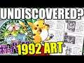 The Search For The Oldest Pokémon Artwork (Newly Discovered Official Illustration)