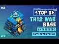 TOP 3 TH12 WAR BASE COPY LINK | TH12 War Bases Links - Anti 2 Star / Anti 1 Star | Clash of Clans #2