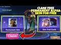 TRICK TO CLAIM PERMANENT ALPHA SKIN FOR FREE EVENT- MOBILE LEGENDS BANG BANG