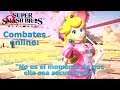Una damisela en combates - Super Smash Bros. Ultimate - Combates online solo Peach
