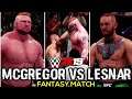 WWE 2K19 Conor McGregor vs  Brock Lesnar UFC | PC Mods