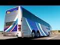 Autobús Península Ejecutivo por La Rumorosa Volvo 9700tx de Tijuana a San Felipe BCS México ATS