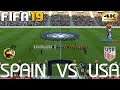 FIFA 19 (PC) Spain vs USA | WOMEN'S WORLD CUP ROUND OF 16 | 24/06/2019 | 4K 60FPS