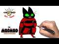 How to draw Mao Mao from Mao Mao Heroes of pure heart step by step