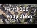 Kingdoms Reborn ไทย #09 ประชากร 1000  คนมาแล้วครับผม ^^