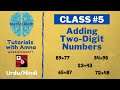 Mental Math - Class #5 | How to Add Two-Digit Numbers | Adding Two Digit Numbers (Urdu/Hindi)