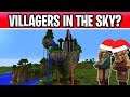 Minecraft Villagers In The SKY! Christmas Eve Is Near!!! (Survival Stream)
