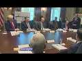 President Trump rails against impeachment inquiry during Cabinet meeting - EWTN News Nightly