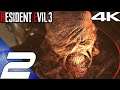 RESIDENT EVIL 3 Remake - Gameplay Walkthrough Part 2 - Nemesis Boss Fight (4K 60FPS)