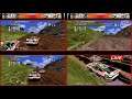 Sega Rally - 3 Player Network (Model 2 Emulator) Desert
