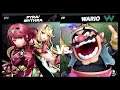 Super Smash Bros Ultimate Amiibo Fights  – Pyra & Mythra #102 Pyra vs Wario
