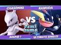 TAMISUMA 172 SSBU - ChasoNiki (Mewtwo) Vs. Ramuda- (Greninja) Smash Ultimate Round 1