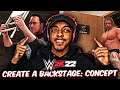 WWE 2K22 - "CREATE A BACKSTAGE" (CONCEPT)