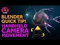 Blender QUICK TIP Tutorial | HANDHELD CAMERA | LeeDanielsART