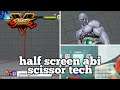 Daily Street Fighter V Moments: half screen abi scissor tech