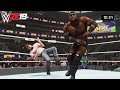 Dean Ambrose  vs. Bobby Lashley - WWE Iron man Match -Wrestlemania -WWE-2K19-Gameplay