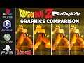 Dragon Ball Z Budokai | Graphics Comparison | PS2 Gamecube PS3 XBOX360 | Side by Side